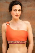 Bikini top orange