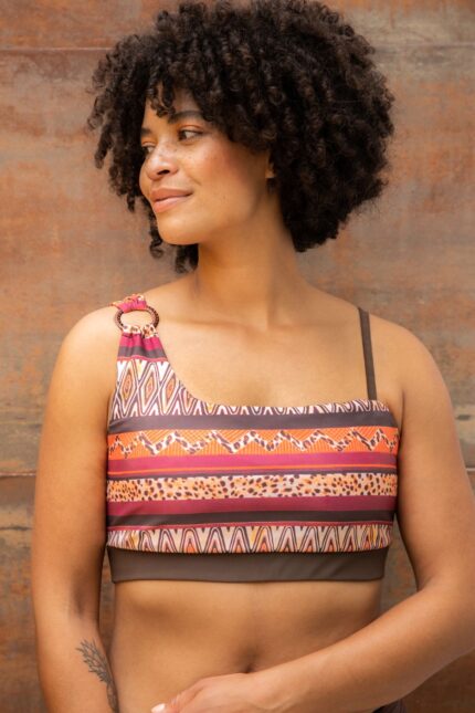 Bikini top multicoloured