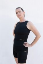FLEUR - Schwarz - Sport-Shorts – Bild 4