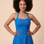 NADJA – Blau Tankini-Top